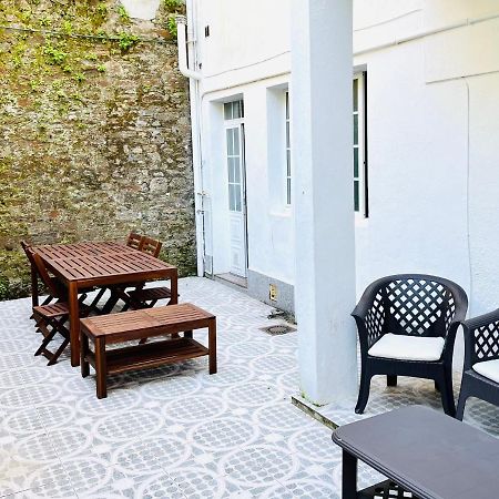 A terraza de Lilo Santiago Historic Apartamento Santiago de Compostela Exterior foto