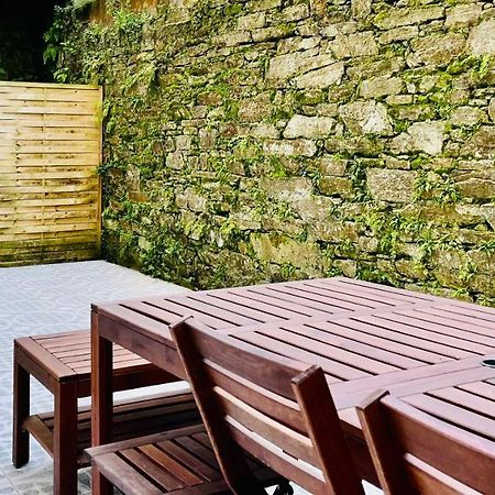 A terraza de Lilo Santiago Historic Apartamento Santiago de Compostela Exterior foto
